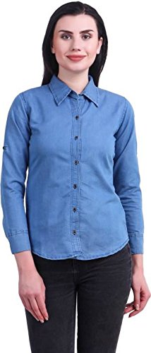 light blue denim shirts