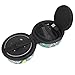 Pushingbest Echo Dot Case, Echo Dot 2nd Generation Case, Sleek Portable Travel Bag Protective Case for Echo Dot (2nd Generation) Customerized Room for USB Cable and Wall Charger (Case Only)