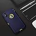 iMangoo iPhone Xs Max Case, iPhone 10s Max Case Outdoor Sports Heavy Duty Shockproof Case Full Body Protection Cover Non Slip Matte Surface Phone Case for iPhone X S Max 2018 6.5'' Navy Blue