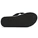 CIOR Men's Classical Flip-Flop Beach Slipper Comfortable Handmade Fashion Indoor and Outdoor Thong Sandals,SL30XB,Black,45