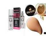 Lot 2 Items: 1x Mica Beauty BB Cream + Matching Itay Mineral Loose Powder Foundation (Tan)