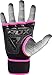 RDX Ladies Boxing Hand Wraps Inner Gloves for Punching – Women Neoprene Padded Fist Protection Bandages Under Mitts with Quick Long Wrist Support - Great for MMA, Muay Thai & Kickboxing Training