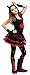 Fun World Devil Diva Costume, Medium 8-10, Red