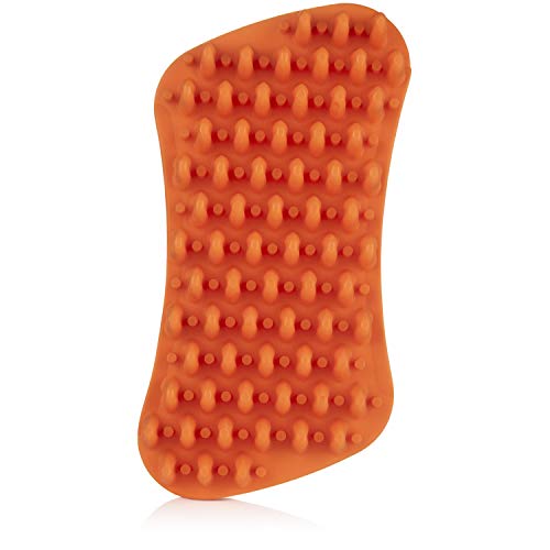 VETNIQUE LABS Furbliss Equine Grooming Tack Horse Brush - for Horse Brushing Deshedding Massaging Horse Tool