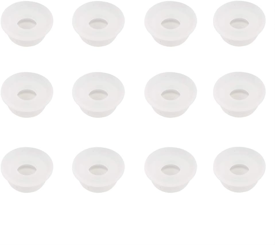 Alamic Replacement Float Valve Gaskets for Instant Pot Duo, Duo Plus, Ultra, LUX 3, 8 Qt, Pressure Cooker Float Sealing Caps- 12 Pack