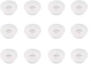 Alamic Replacement Float Valve Gaskets for Instant Pot Duo, Duo Plus, Ultra, LUX 3, 8 Qt, Pressure Cooker Float Sealing Caps- 12 Pack