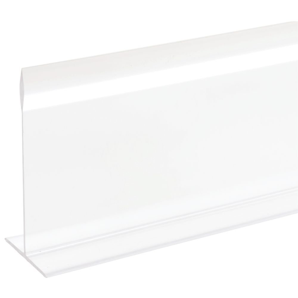 Shelf Divider Case Divider T Shape Clear Acrylic 30" L x 5