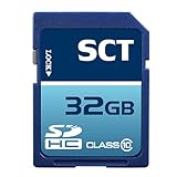 32GB SD Class 10 SCT Professional High Speed Memory Card SDHC 32G (32 Gigabyte) Memory Card for Nikon Digital Camera SLR D40 D40x D80 D90 D3100 D3000 D7000 with custom formatting