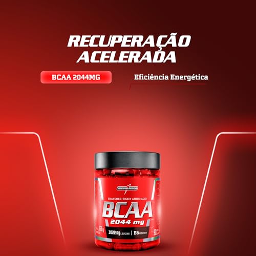 Aminoácidos Essenciais BCAA 2044mg 90 cápsulas - Para Energia e Desempenho – Integralmedica