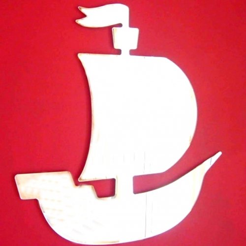 Super Cool Creations Pirate Ship Mirrors - 50cm x 45cm