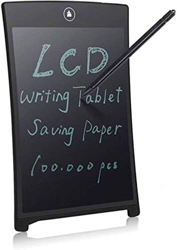 VNS LCD E-Writing Pad 8.5" With Stylus, Paperless Memo, Digital Tablet, Notepad, Stylus Drawing Handwriting Board (Black)