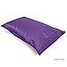 Fishers Finery 25mm Mulberry Silk Queen Pillowcase, Deep Lavender
