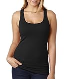 Next Level Apparel 6633 Jersey Racerback Tank - Black, 2XL