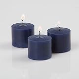 Richland® Votive Candles Navy Blueberry Pie Scented 10 Hour Burn Set of 72