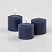 Richland Votive Candles Navy Unscented 10 Hour Burn Set of 72