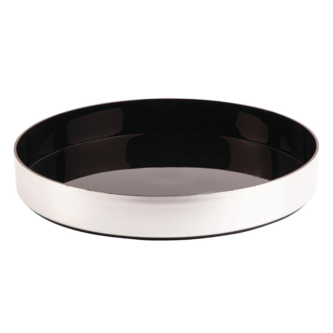 Round Non Slip Drinks Tray 50X330mm Serving Platter Innovative - New Features