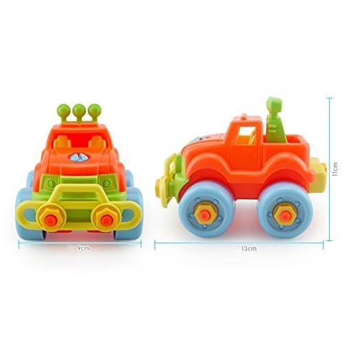 LightningStore Cool Colorful Stylish DIY Build Your Own Car Model - Jeep Truck Car Puzzle Assembly Toy - An Excellent Educational Toy For Your Kids and Children - Image 8