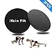 IKain Fik 2 PCS Exercise Sliders, Dual Sided Core Sliders, Gym, Home Abdominal & Total Body Workout Equipment for use on All Surfaces