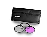 Polaroid Optics 67mm 3 Piece Filter Set (UV, CPL, FLD)