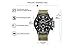 New CURREN Sport Mens Watch Top Brand Leather Band Chronograph Quartz Wrist Watches 8278 (green)