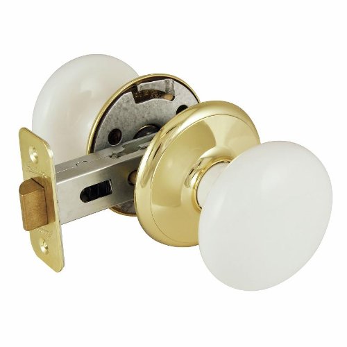 Ultra Hardware 85988 Gainsborough Whitehall Passage Door Knob, Brass