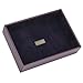 Stackers Purple & Purple Velvet Classic Deep Open jewelry box