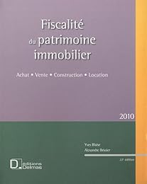 Fiscalité du patrimoine immobilier