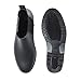 babaka Women Rain boots Waterproof Ankle Garden Shoes Anti-slip Chelsea Booties Black 10.5 B(M) US