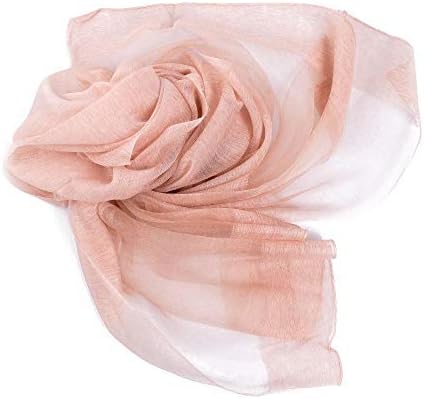 Hjyi Silk scarf lady's pure color shawl scarf anti-ultraviolet