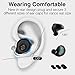 Wireless Earbuds 【Upgraded Graphene 3D Stereo Sound】 Bluetooth 5.0 with 28Hr Play Time Noise Cancelling HonShoop Lightweight Bluetooth Headphones Built-in Mic (Black)