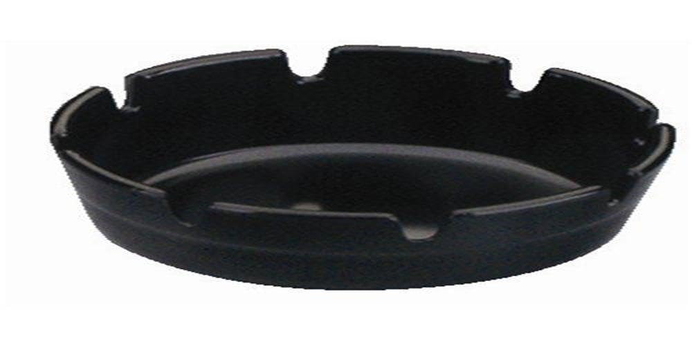 Olympia Ashtray Black - 100mm 4"