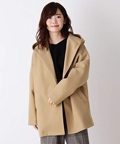 Amazon シューラルー フーデットコート M Ll ライト フーデットアウター レディース サンドベージュ 053 02 M コート ジャケット 通販