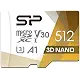 Silicon Power U3 256GB Micro SD Card Nintendo-Switch Compatible, SDXC microsdxc High Speed MicroSD Memory Card with Adapter