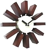 Telechron Block Clock, Walnut