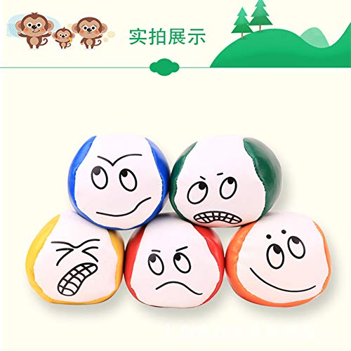 image for CDJX Juggling Balls,10 Pack Professional Juggling Balls Set for Beginn