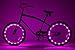 Brightz WheelBrightz Pink Bike Wheel Lights - Pink Bike Lights for Girls - Fun Colorful Pink Bike Accessories for Girls and Womens Bikes and Bicycles
