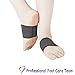 Arch Support Brace Plantar Fasciitis Sleeves with Removable Soft Arch Cushions Pads Insert Flat Foot Orthotics for Men Women Pain Relief Heel Spurs (Large Size W 7.5-13 / M 5.5-11)