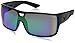 Dragon Alliance Hex Sunglasses, Matte Black/Green Ion