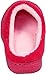 LUXEHOME Womens Slip On Indoor/Outdoor Coral Fleece Footwear/Slippers (6.5/7.5 US, Rose Red)