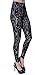 VIV Collection Plus Size Fashion Print Leggings, Falling Petals