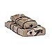EMERSONGEAR Tactical Double M4 M16 Mag Pouch Molle Airsoft with Pistol Magazine Pouch MC