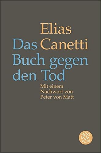 Das Buch Gegen Den Tod Mit Einem Nachwort Von Peter Von Matt Wachinger Kristian Matt Peter Von Hanuschek Sven Canetti Elias Matt Peter Von Amazon De Bucher