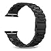 INFILAND for 42mm Band Series 1 Series 2, Stainless Steel Metal Replacement Strap Wrist Band for 42mm All Models, Black