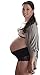 Baby Belly Band Original Pregnancy and Post Partum Belt for Maternity Support, Black - Black - Small