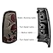 CPW Tail Lights For Chevy Chevrolet Silverado 1999 2000 2001 2002 2003 2004 2005 2006 2007 1500/2500/3500 GMC Sierra 1999-2003 Taillights Assembly Pickup Brake Rear Lamps Chrome/Smoke