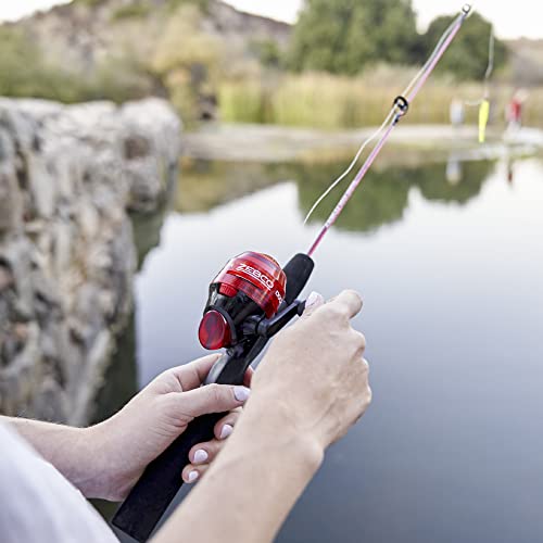 Zebco Dock Demon Spincast Reel and Fishing Rod Combo, Durable