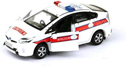Hong Kong 1/64 City Diecast Model Car Hong Kong Toyota Prius Police New