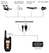 Shock Collar for Dogs – Dog Training Collar with Remote w/3 Training Modes, Beep, Vibration and Shock, Rechargeable 100% Waterproof Electric Collar for Small Medium Large Dogs, Up to 1500Ft Remote Ranthumb 2