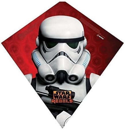 EZBreezy Licensed Character Kites, 22" (Star Wars Stormtrooper)