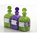 Clear Glass Square Roma Bottle